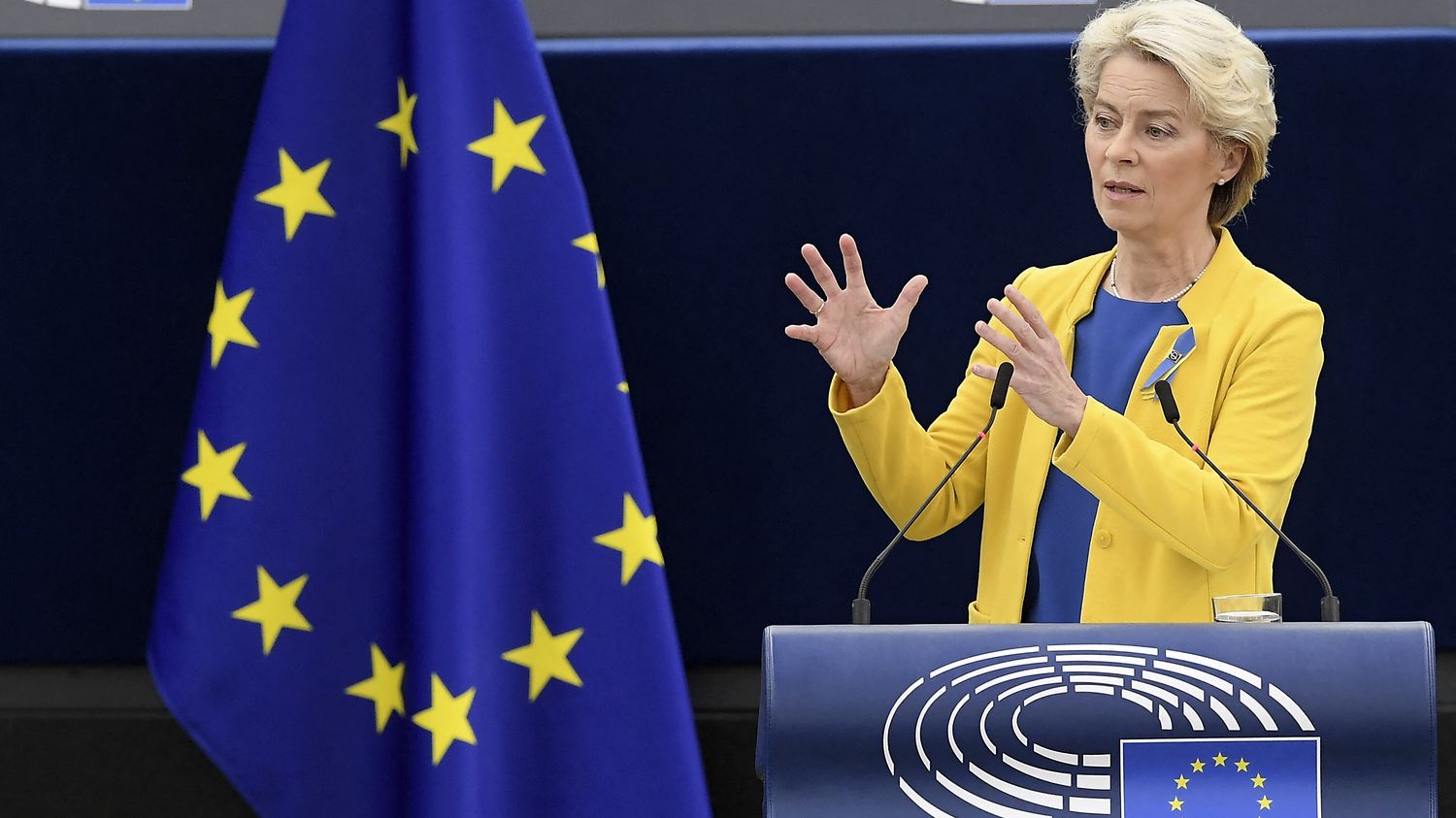 Guerre En Ukraine : Ursula Von Der Leyen Promet La "solidarité" Avec ...