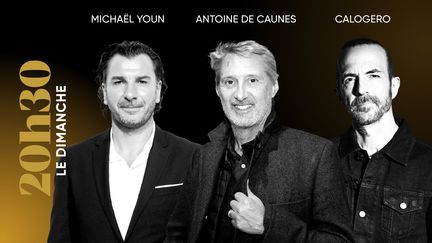 "20h30 le dimanche". Avec Antoine de Caunes, Michaël Youn et Calogero (20h30 le dimanche / France 2)