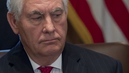 Le secrétaire d’Etat Rex Tillerson à la Maison Blanche le 20 décembre 2017. (SAUL LOEB / AFP)