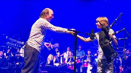 Yann Tudi, un jeune musicien de cornemuse invité à jouer aux côtés de Carlos Núñez au festival Interceltique de Lorien&nbsp; (France 3 Bretagne)