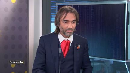 Cédric Villani, député ex-LREM, invité de franceinfo le 29 mars 2021. (FRANCEINFO / RADIO FRANCE)