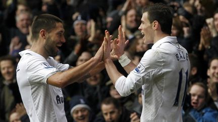 Clint Dempsey et Gareth Bale (Tottenham)