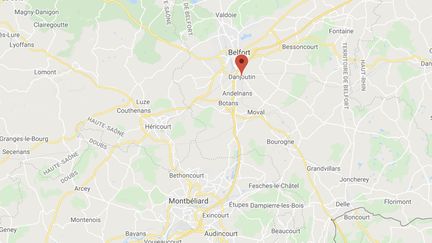 La victime de 36 ans avait été secourue dans une rue de Danjoutin (Territoire de Belfort) par des voisins. (GOOGLE MAPS)