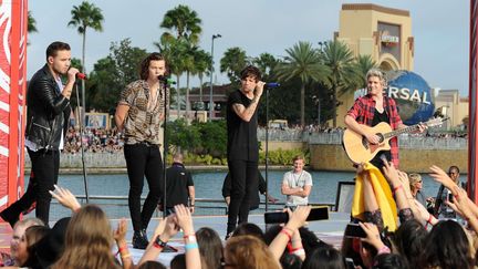 Les One Direction sans Zane Malik lors d'un concert à Orlando (Floride) le 17 novembre 2014
 ( JD3/WENN.COM/SIPA)