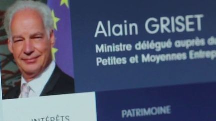 Alain Griset : le ministre des PME démissionne après avoir été condamné par la justice&nbsp;&nbsp; (FRANCE 2)