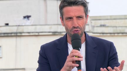 À quelques heures du coup d'envoi de la cérémonie d'ouverture des Jeux olympiques de Paris, vendredi 26 juillet, Tony Estanguet, le patron de Paris 2024, a accepté de répondre aux questions du 13 Heures de France 2.