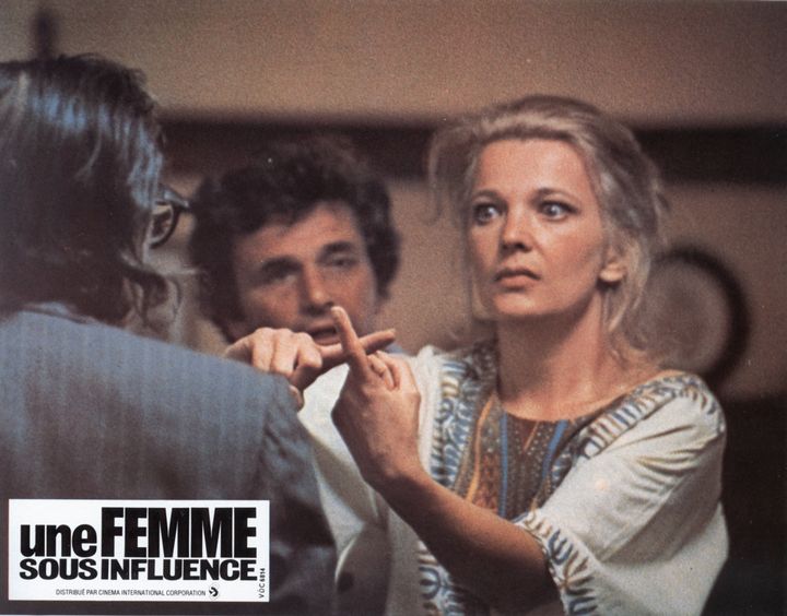 L'actrice américaine Gena Rowlands dans le film "Une femme sous influence" (1974) de John Cassavetes. (ARCHIVES DU 7EME ART)