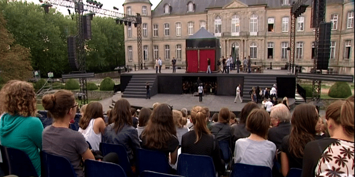 Les répétitions au château d'Haroué
 (F3/ Culturebox)