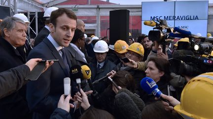 Saint-Nazaire : Emmanuel Macron refuse de lâcher les chantiers STX