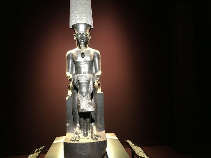 Exposition Toutânkhamon, le Trésor du Pharaon. (INGRID POHU / RADIO FRANCE)