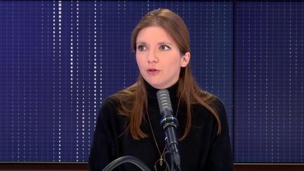 Aurore Bergé, députée La République en marche (LREM) des Yvelines, sur franceinfo.
 (FRANCEINFO / RADIO FRANCE)