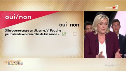 Poutine peut-il redevenir un allié de la France ? "Oui, bien entendu", répond M. Le Pen