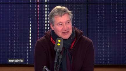 Patrick Sabatier le 15 janvier 2019 sur franceinfo. (FRANCEINFO / RADIOFRANCE)