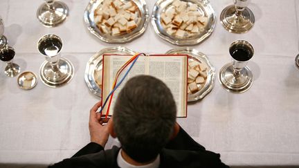 &nbsp; (L'Eglise protestante unie a adopté dimanche la possibilité de bénir les couples homosexuels © MAXPPP)