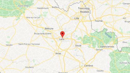 Lens (Pas-de-Calais). (GOOGLE MAPS / FRANCEINFO)