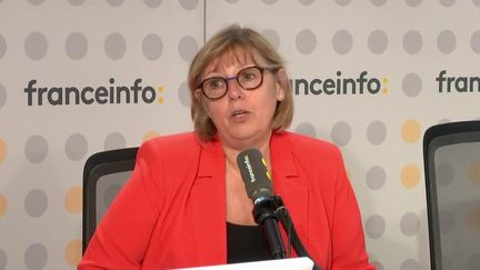 Sylvie Retailleau, ministre de l’Enseignement supérieur et de la Recherche, était l'invitée de franceinfo le 1er juin 2023. (FRANCEINFO / RADIO FRANCE)