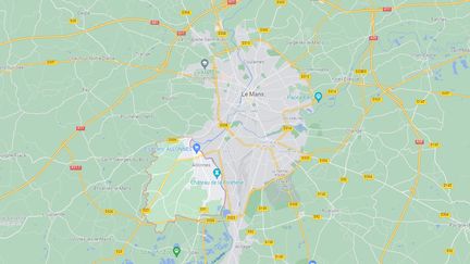 La ville d'Allonnes est située en banlieue du Mans (Sarthe). (GOOGLE MAPS)