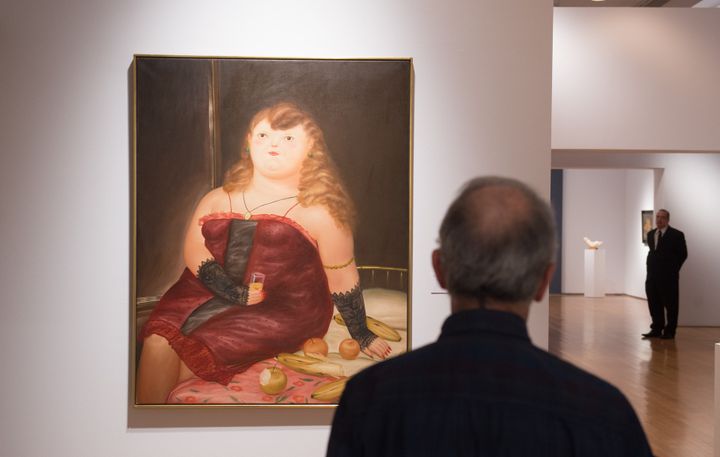 "La Rocca" de Botero.
 (Bryan R. Smith / AFP)