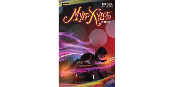 La couverture du tome 1 de la bd &quot;Mylo Xyloto&quot; de Coldplay
 (Bongo Comics)