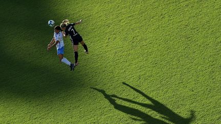 Les matchs de la ligue féminine nord-américaine de foot, prévus le week-end du 2 octobre 2021, ne se joueront pas. (STREETER LECKA / GETTY IMAGES NORTH AMERICA)