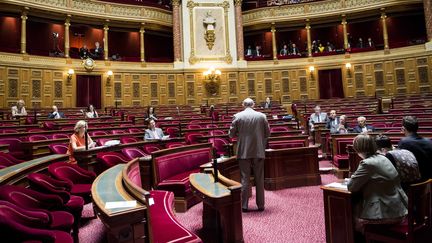 Les s&eacute;nateurs ont rejet&eacute; le budget rectificatif de la S&eacute;curit&eacute; sociale, dans la nuit du 16 au 17 juillet 2014. (MAXPPP)