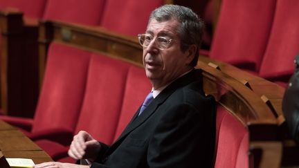 Patrick Balkany, député-maire Les Républicains de Levallois-Perret (Hauts-de-Seine), le 12 janvier 2016 à l'Assemblée nationale à Paris. (WITT-VILLARD / SIPA)