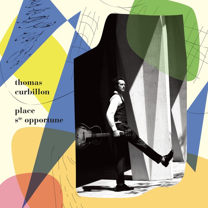 La pochette de l'album "Place Ste-Opportune" de&nbsp;Thomas Curbillon (Jazz & People)