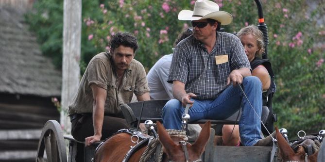 Photo de tournage de "As I lay Dying" de James Franco
 (DR)