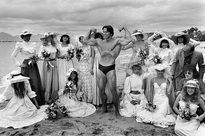 Arnold Schwarzenegger, Cannes 1977
 (Serge Assier)