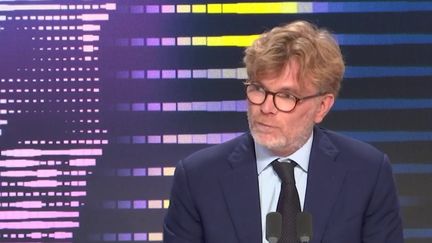 Marc Fesneau, ministre de l'Agriculture, était lundi 20 juin l'invité du 8h30 franceinfo.&nbsp; (FRANCEINFO / RADIOFRANCE)