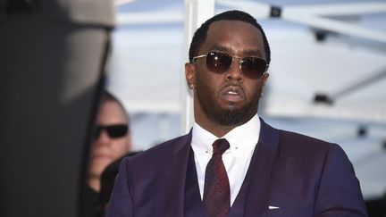 Le rappeur Sean Combs, alias Diddy, assiste à la cérémonie de remise de l'étoile à Mary J. Blige, sur le Hollywood Walk of Fame, le 11 janvier 2018 à Hollywood, en Californie. (ROBYN BECK / AFP)