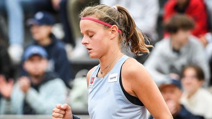 Alice Robbe, le 23 mai 2023, à Roland-Garros. (AFP)