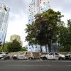 Le quartier Pablo Picasso, à Nanterre, le 30 juin 2023. (BERTRAND GUAY / AFP)