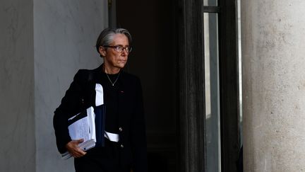 La ministre des Transports, Elisabeth Borne, à l'Elysée, le 24 septembre 2018. (PHILIPPE LOPEZ / AFP)