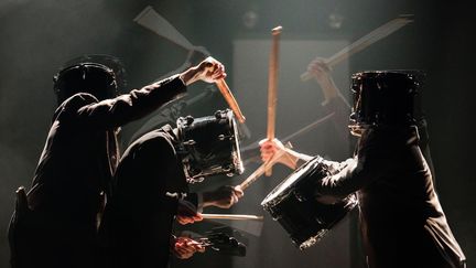 Les frères Colle dans leur nouveau show musical et artistique les "Drum Brothers" à Bobino&nbsp; (Frères Colle)