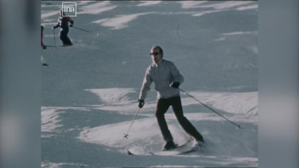 Le chef de l'Etat restera toujours fidèle aux Alpes. (FRANCE 3)