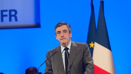 François Fillon, en meeting près de Poitiers, le 9 février 2017. (JEAN MICHEL NOSSANT/SIPA / SIPA)