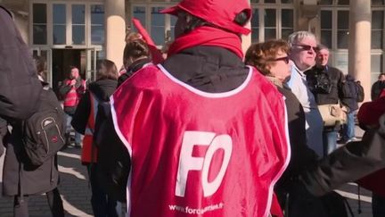 Réforme des retraites : les irréductibles entament leur neuvième mobilisation nationale (FRANCE 3)