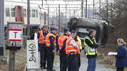 L'accident s'est produit à Louvain, en Belgique. (NICOLAS MAETERLINCK / BELGA MAG)