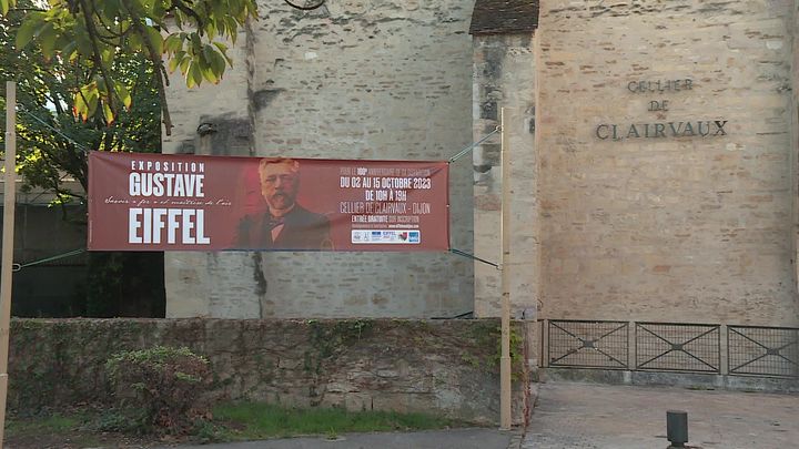 C'est le centenaire de la mort de Gustave Eiffel, né à Dijon. Une exposition retrace sa vie, jusqu'au 15 octobre, au cellier de Clairvaux. (T. Chammah, R. Augier, L. Clerc)