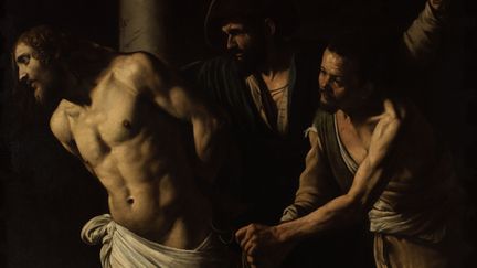 "La Flagellation du Christ", Michelangelo Merisi dit Le Caravage (1571-1610).&nbsp;Vers 1606-1607, 1,34 x 1,75 m. (MUSÉES DE LA VILLE DE ROUEN)