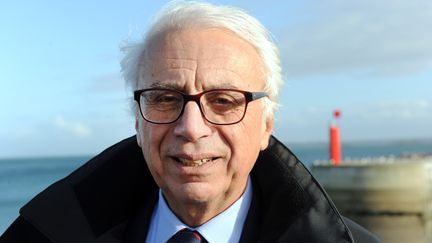 Xavier de la Gorce, président de la SNSM, le 13 novembre 2015. (FRED TANNEAU / AFP)