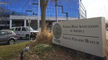 Le siège de la NRA à Fairfax, en Virginie (Etats-Unis), le 14 mars 2013. (PAUL J. RICHARDS / AFP)