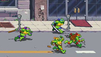 Teenage Mutant Ninja Turtles : Shredder's Revenge est un futur jeu vidéo au style beat them all développé par Games Tribute et édité par Dotemu. Ce dernier est basé sur la franchise Tortues Ninja. (TRIBUTE GAMES)