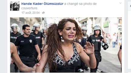  (Le corps d'Hande Kader a été retrouvé brûlé, en banlieue d'Istanbul © Capture d'écran Facebook / Hande Kader)