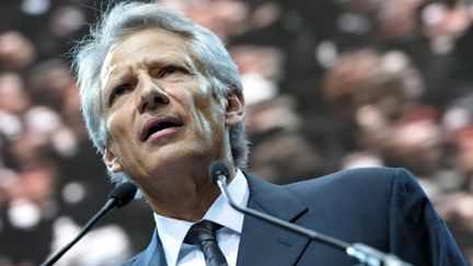 Dominique de Villepin lors du lancement de son parti République solidaire (AFP - MIGUEL MEDINA)