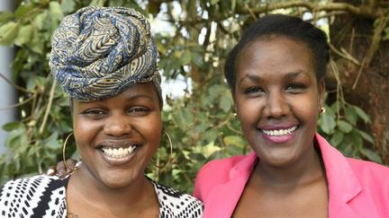 Wanjiru Koinange et Angela Wachuka  (Tony Karumba /AFP)