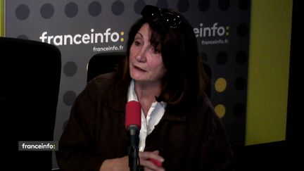 Chantal Perrichon, president of the League against road violence, May 18, 2018. (RADIO FRANCE / FRANCEINFO)