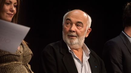 Gérard Jugnot au festival Lumière, à Lyon, le 14 octobre 2017. (NICOLAS LIPONNE / NURPHOTO / AFP)