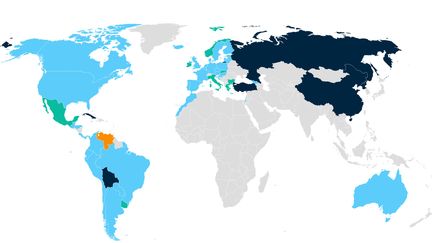 La France a officiellement reconnu Juan Guaido comme président par intérim "légitime" du Venezuela, le 4 février 2019.&nbsp; (DR)